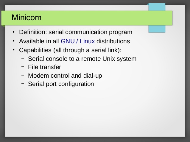 Linux serial port programming example