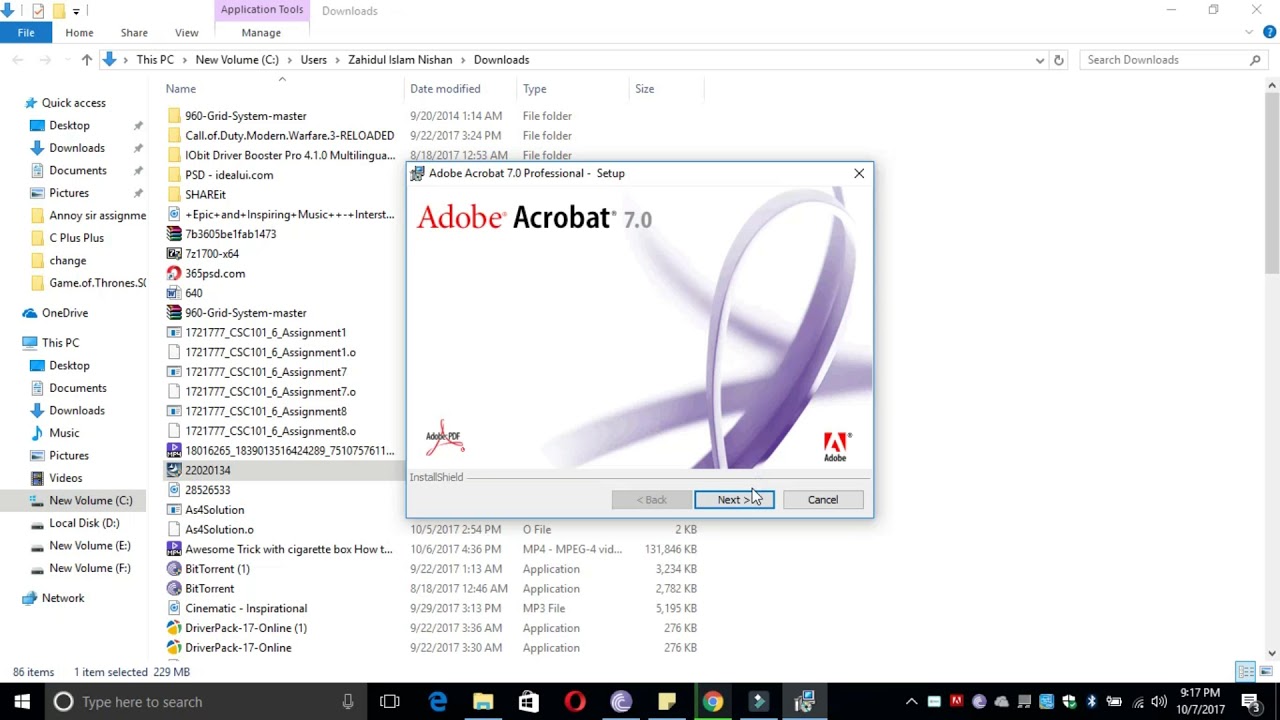 adobe acrobat 10 professional free download full version