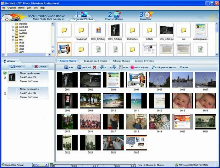 Free dvd photo slideshow software
